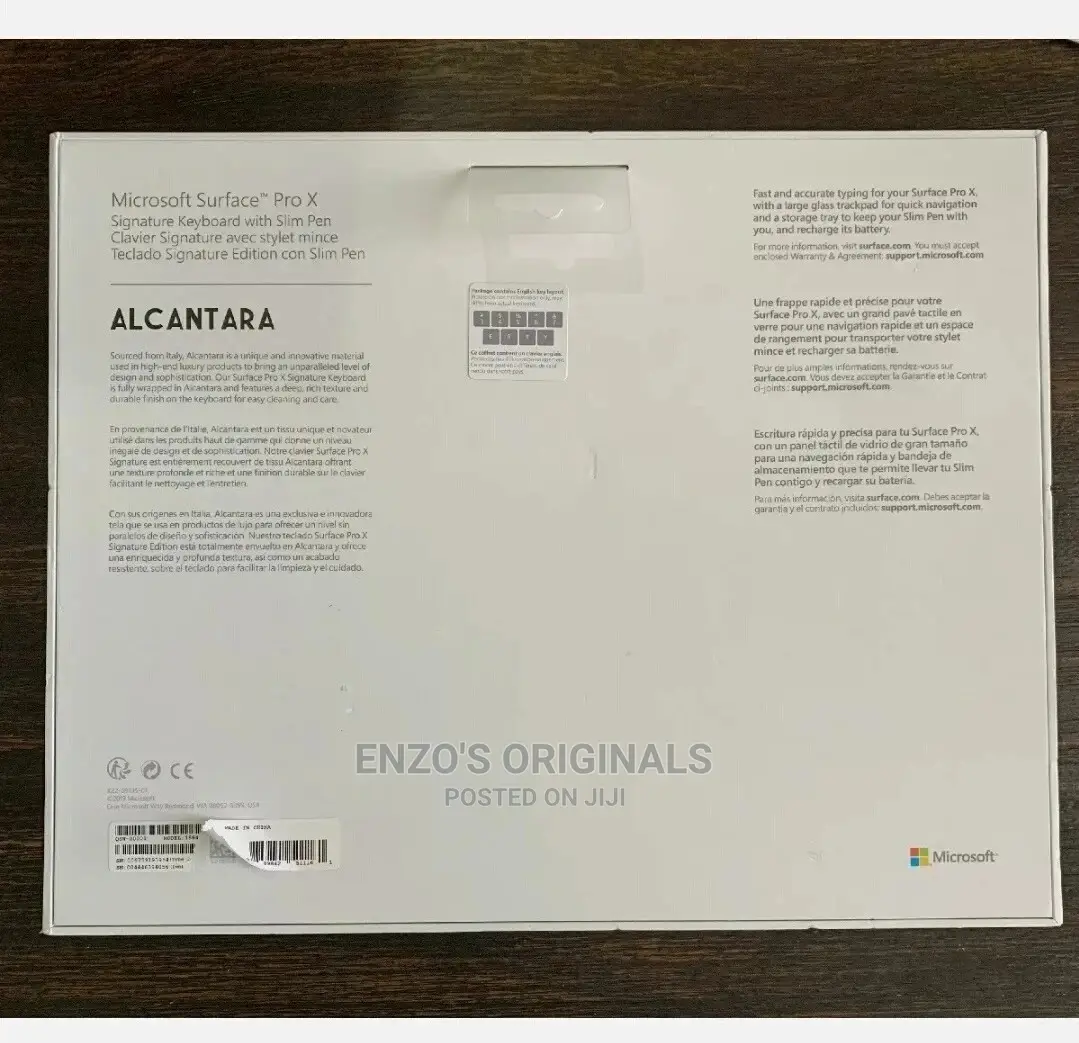 Microsoft Surface Pro 8 And Pro X Type Cover With Slim Pen