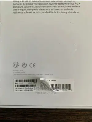 Microsoft Surface Pro 8 And Pro X Type Cover With Slim Pen