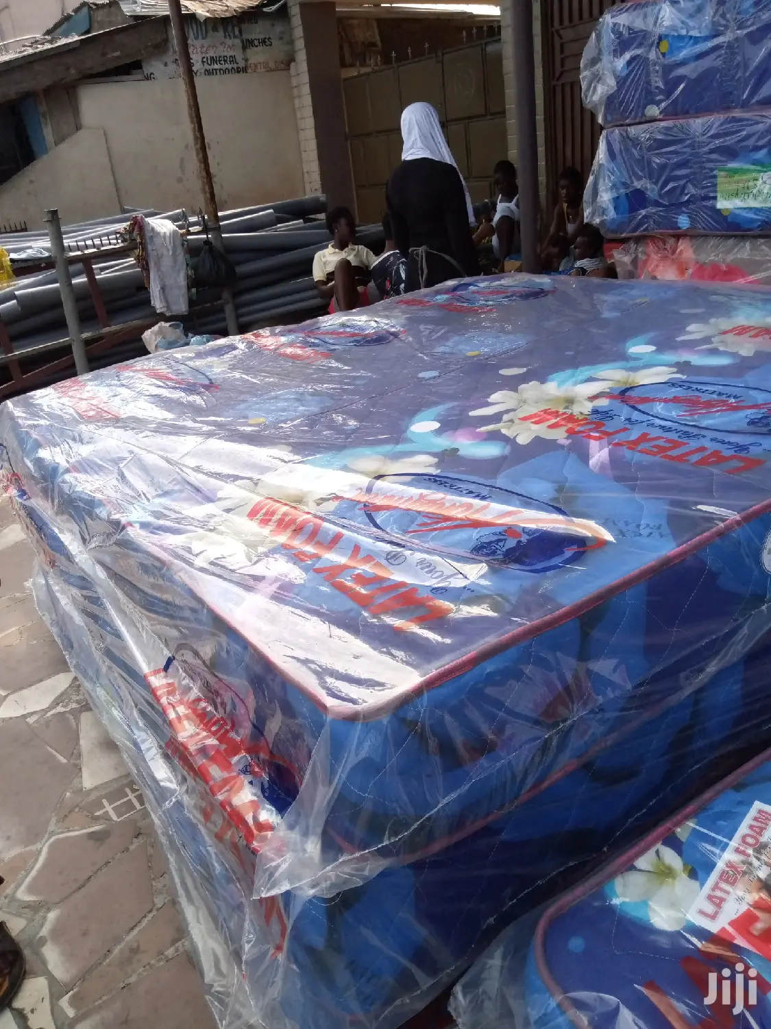 Latex Foam Mattress (8" Queen) in Accra Metropolitan Furniture