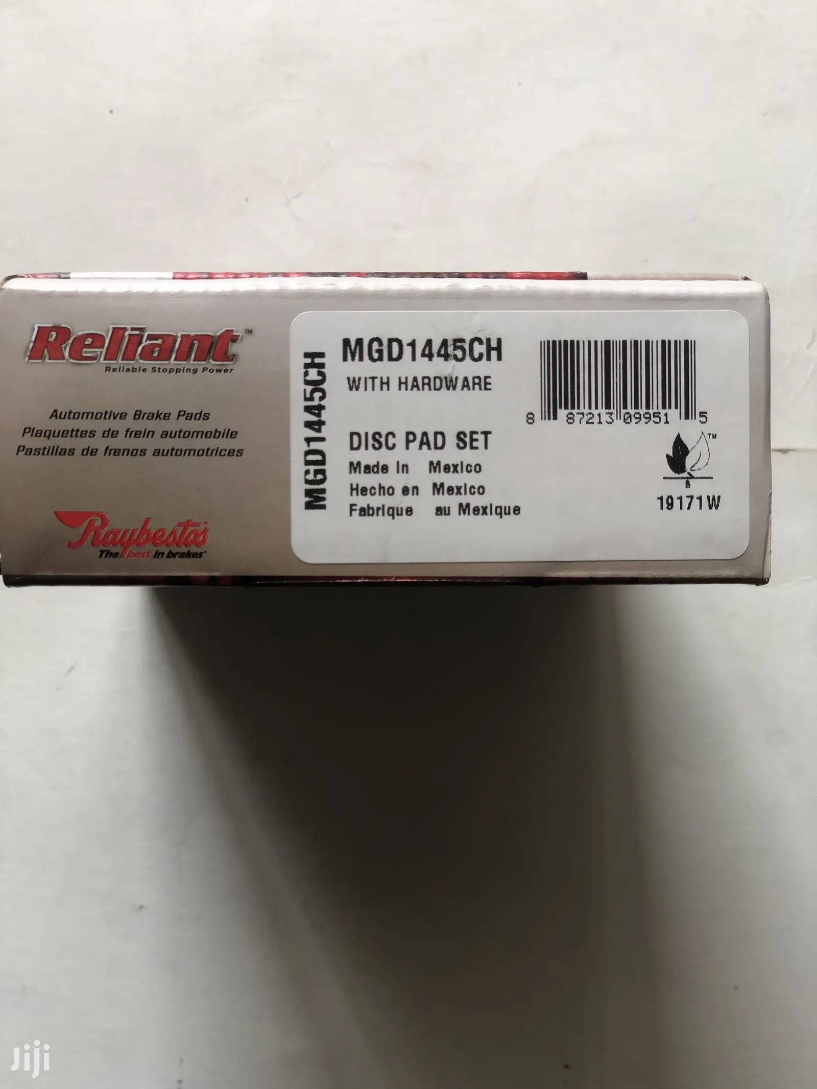 Brake Pad (Raybestos-mgd1445ch) BACK