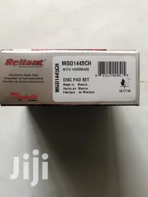 Brake Pad (Raybestos-mgd1445ch) BACK
