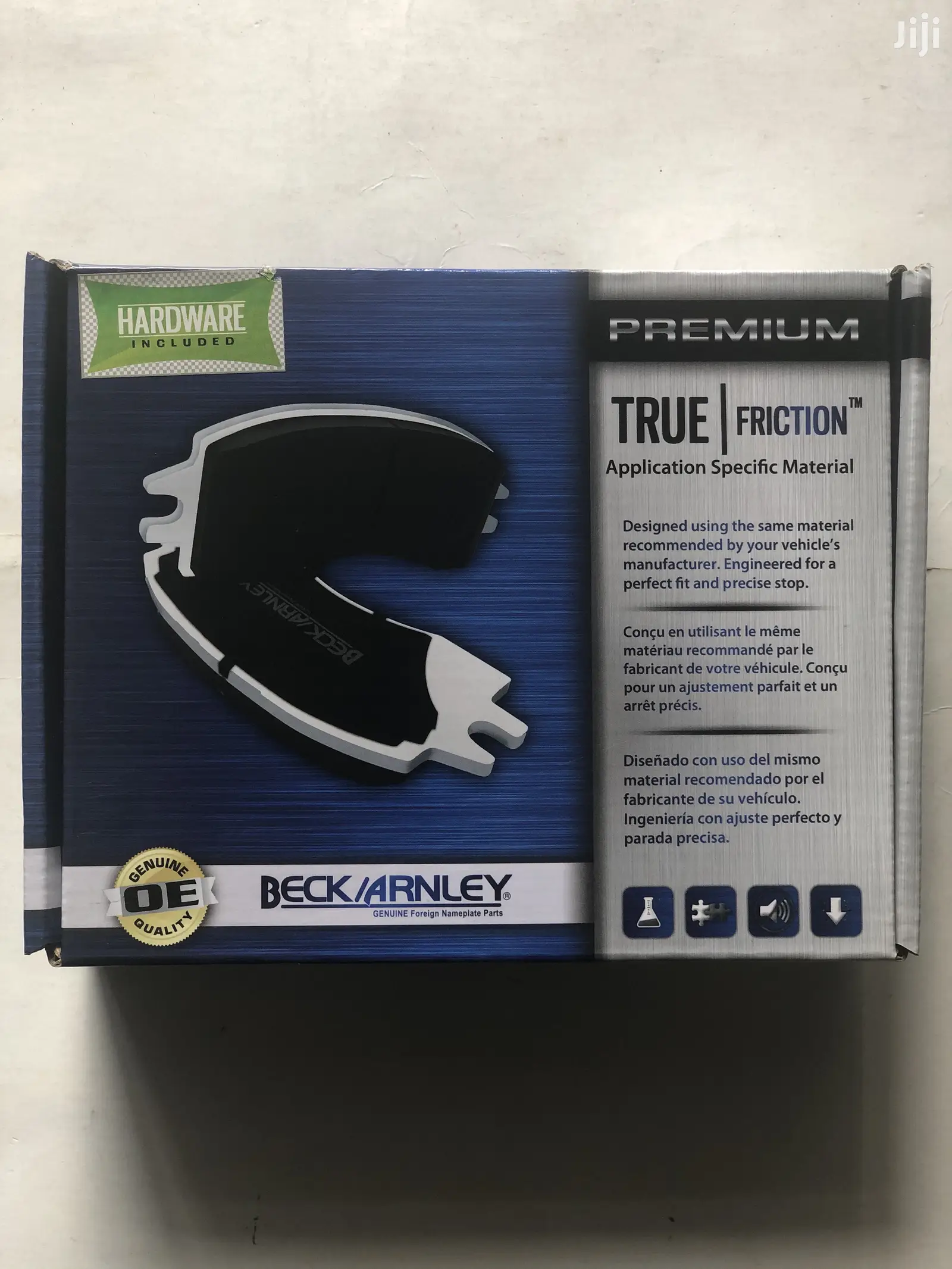 Brake Pad (Beck/Arnley) 0856502 [BACK]