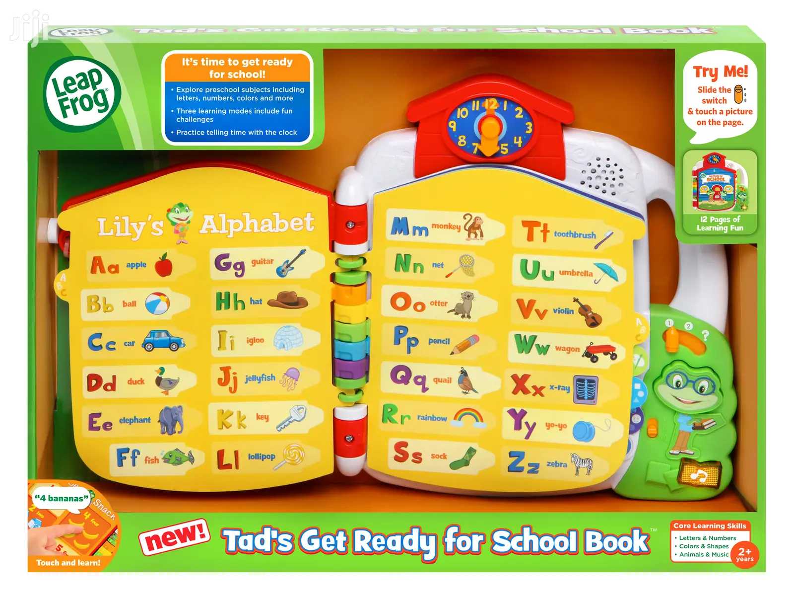 Leapfrog Tad's Get Ready for School Book, Preschooler Book W