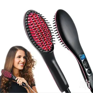 Simply Straight Hair Brush Straightner