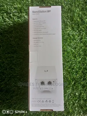 Nanostation M2 2.4ghz Indoor/Outdoor Airmax 11dbi Cpe 150mbps+ 13km