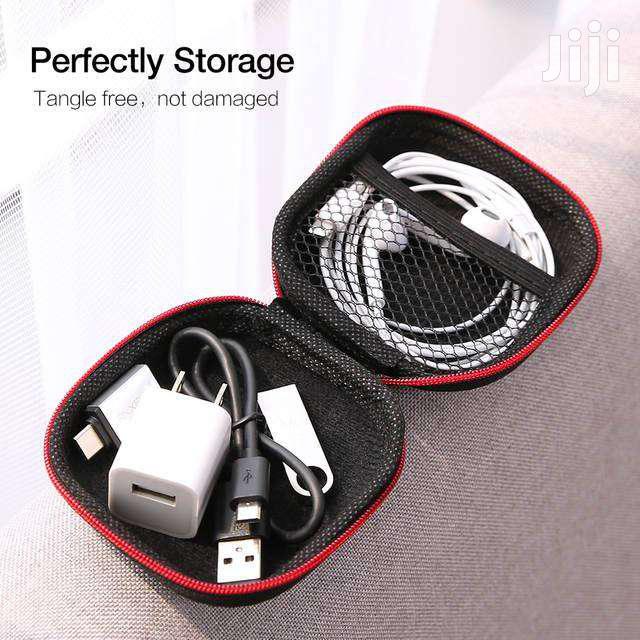 Ear Phone and Power Cables Pouch (Hard Cover)