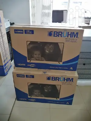 Bruhm 32 Inch Full HD Satellite LED TV Free Wallmount 2023