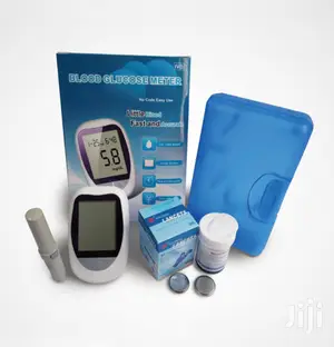 Blood Glucometer With Lancets and Strips