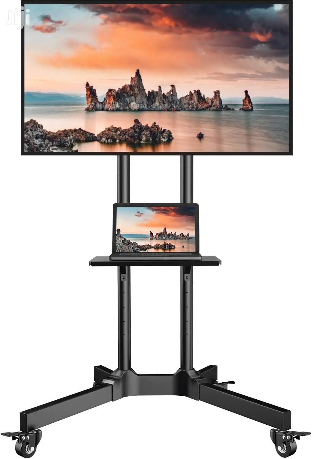 Universal Rolling TV Cart Fits Most 32” – 70” LED LCD