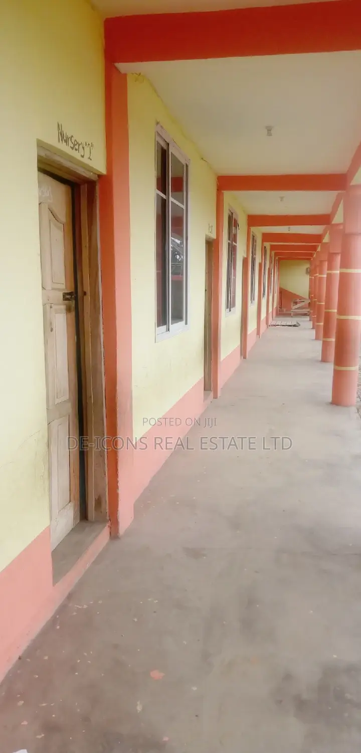 A Mega School Sited on 6 Plots of Land, Fenced for Sale