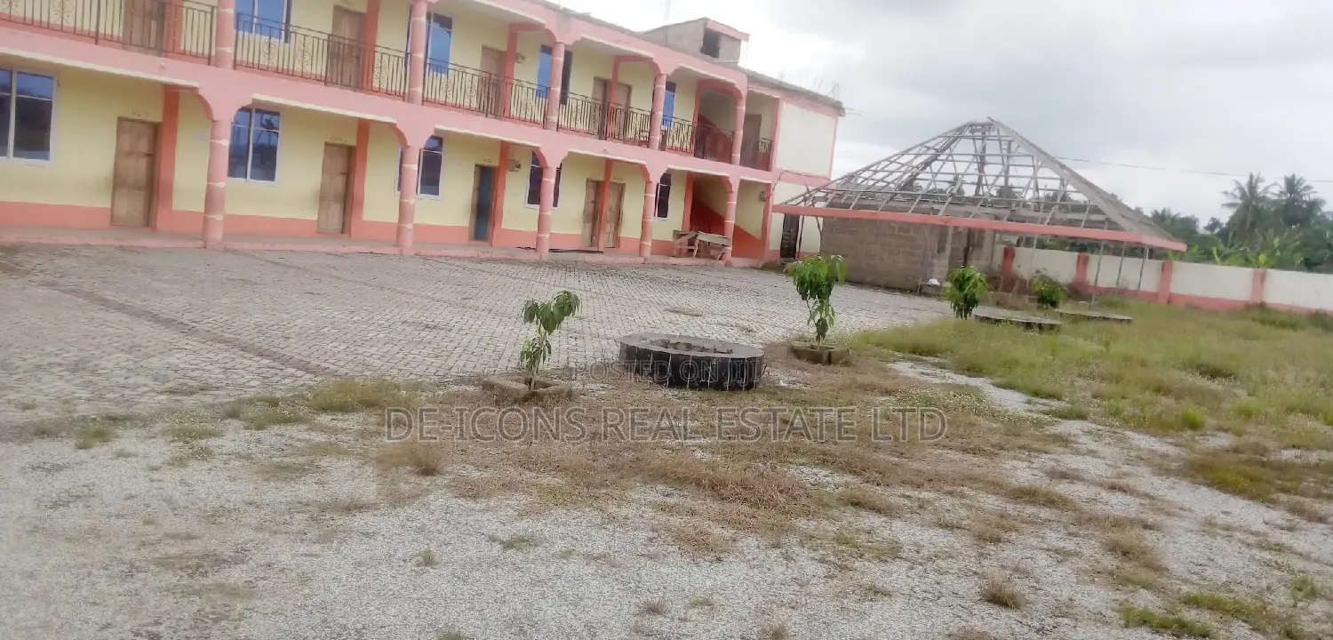 A Mega School Sited on 6 Plots of Land, Fenced for Sale