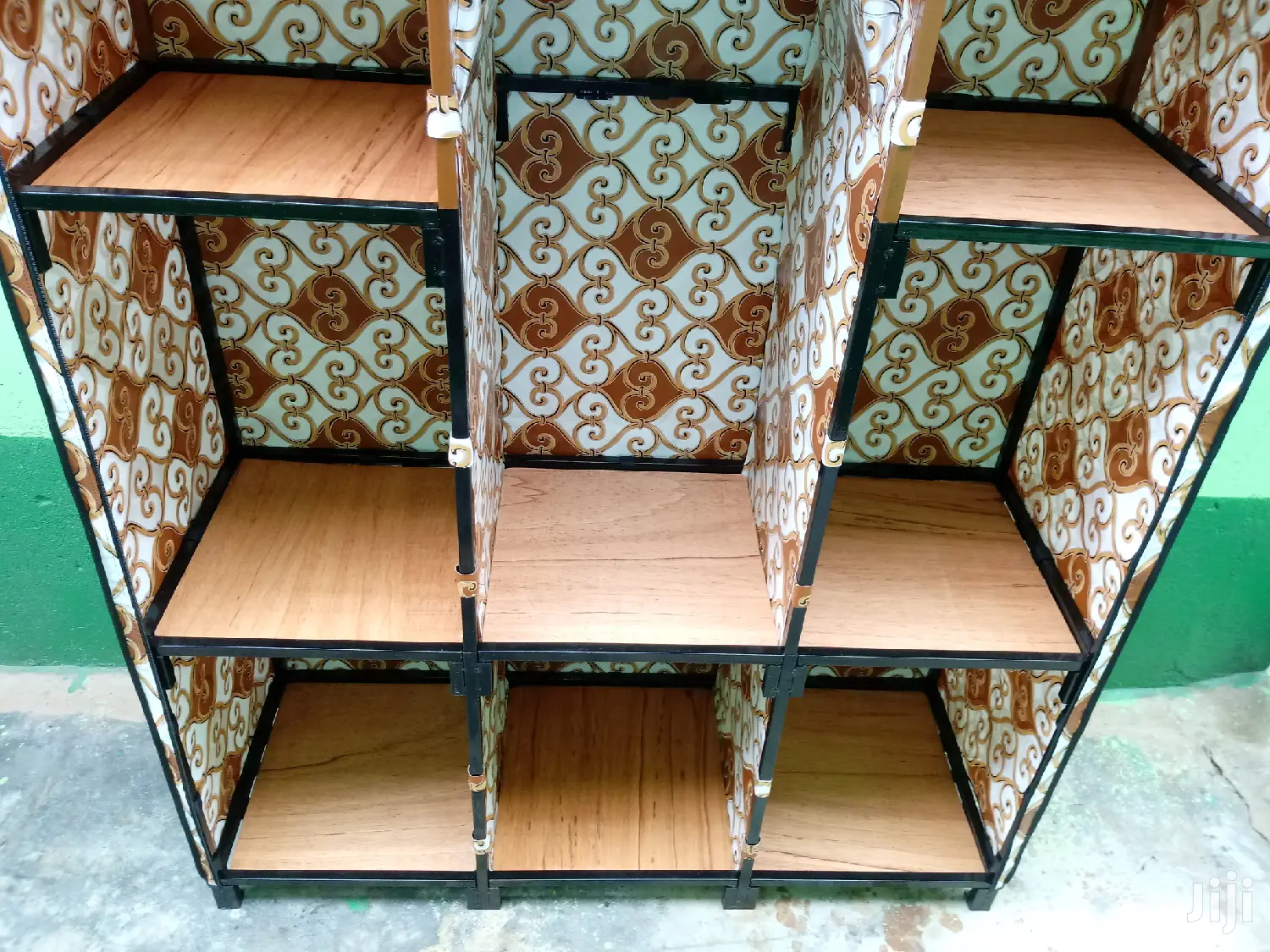 Wardrobe Strong Foldable Steel Metal and Leather (3 in 1)