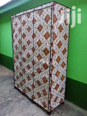 Wardrobe Strong Foldable Steel Metal and Leather (3 in 1)