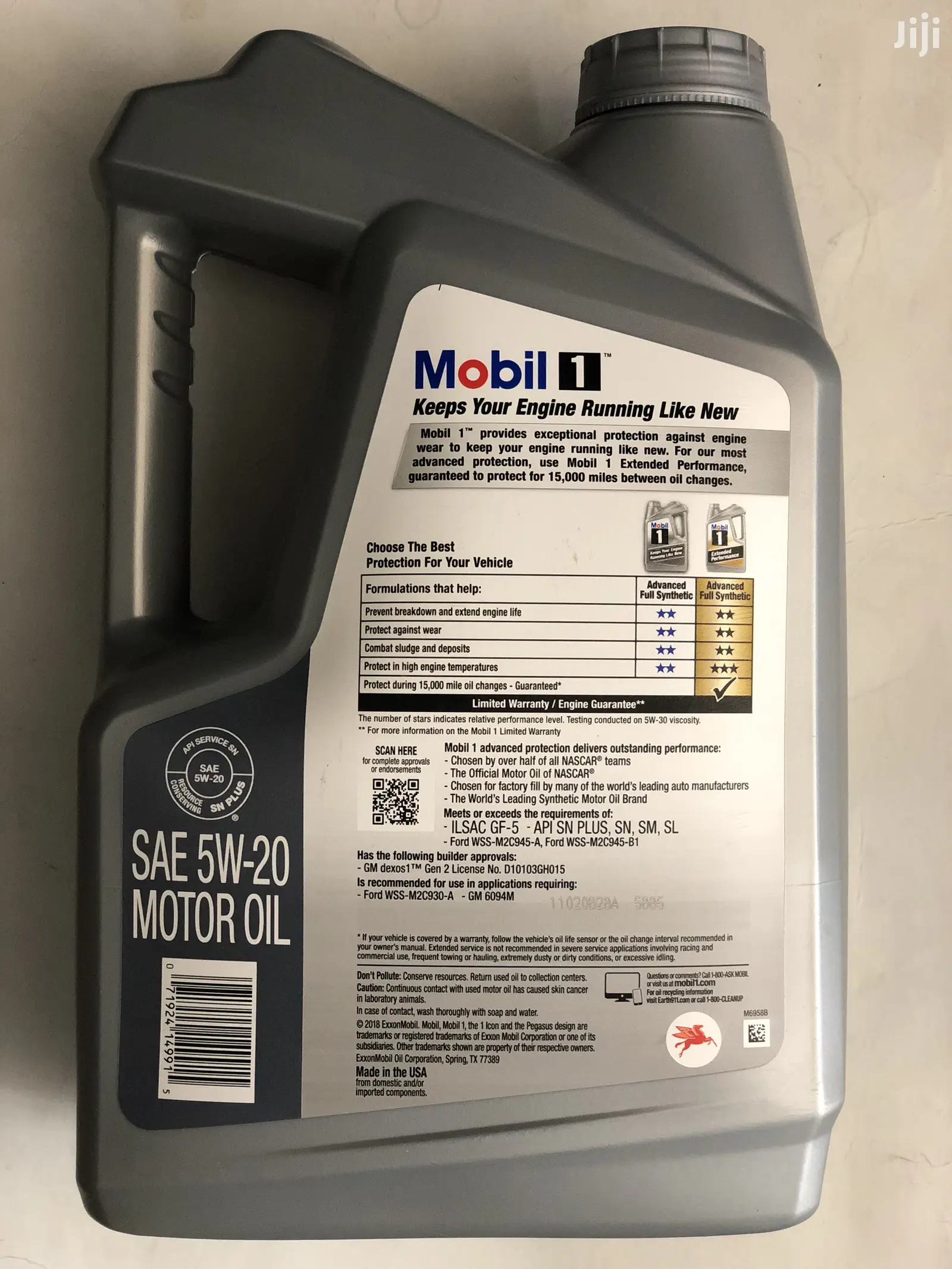 Mobil 1 Advanced Full Synthetic Engine Oil (5w-20)