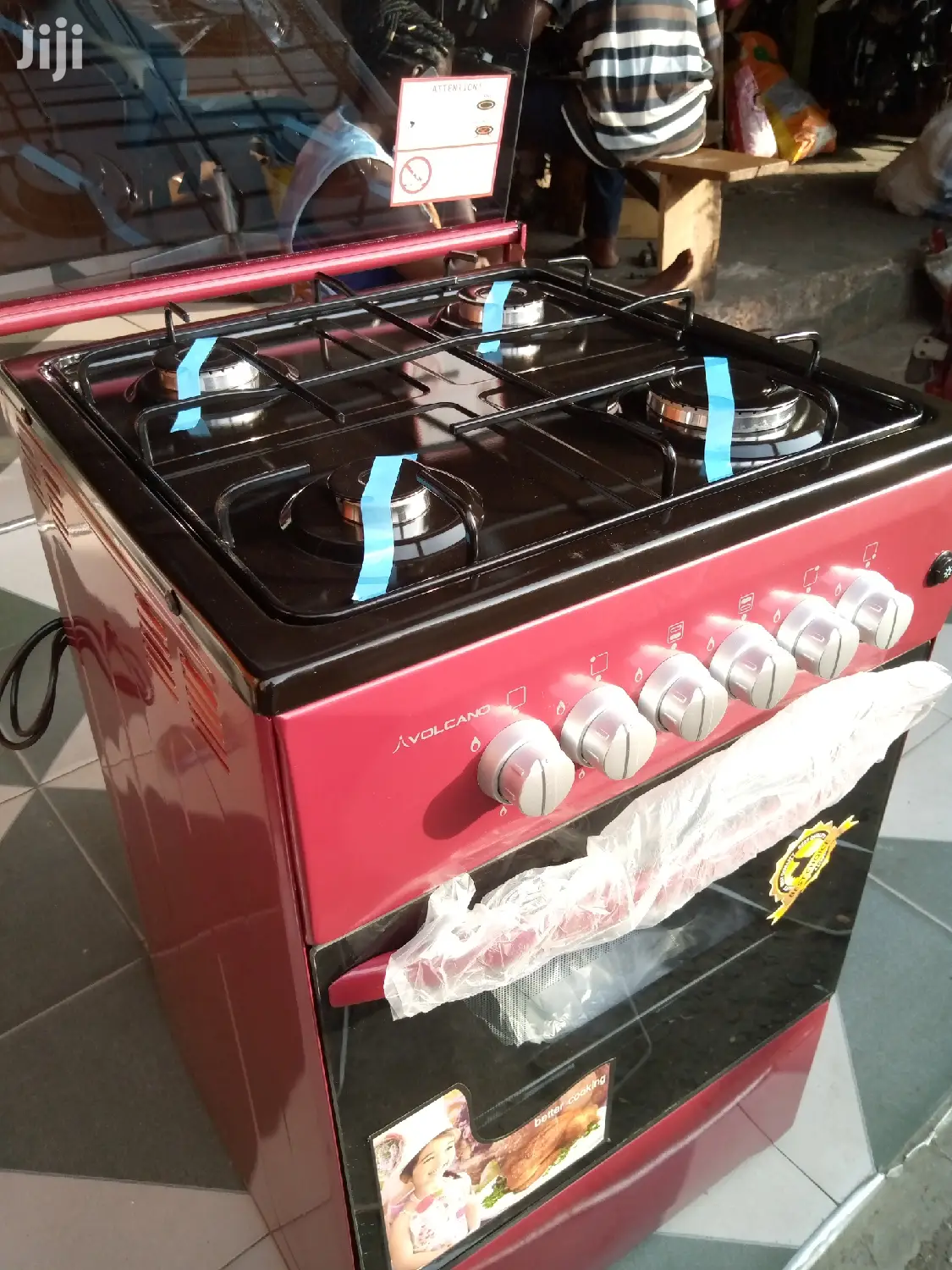 Volcano Gas Cooker With Grill