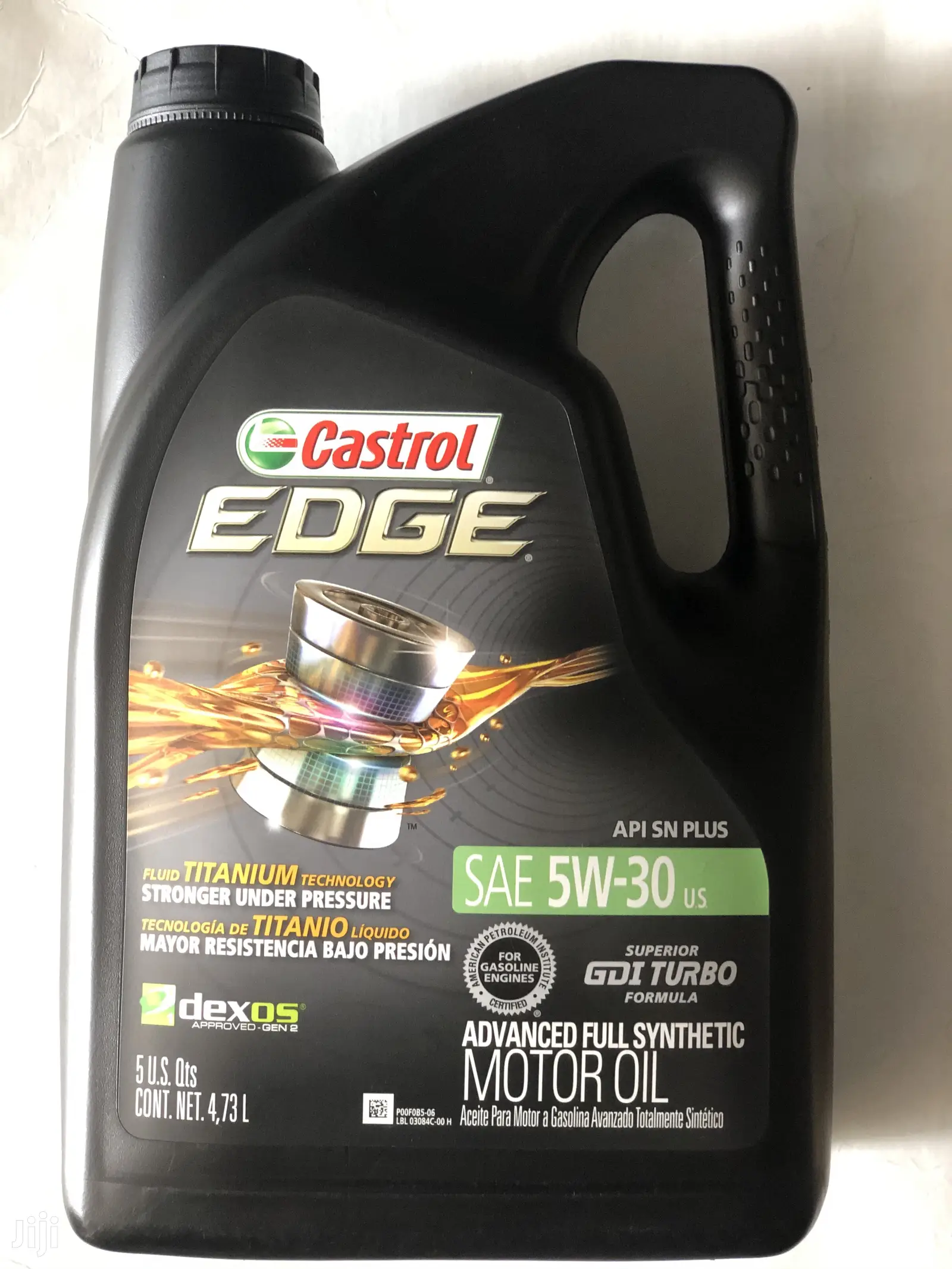 Castrol EDGE Advanced Full Synthetic Oil (5w-30)