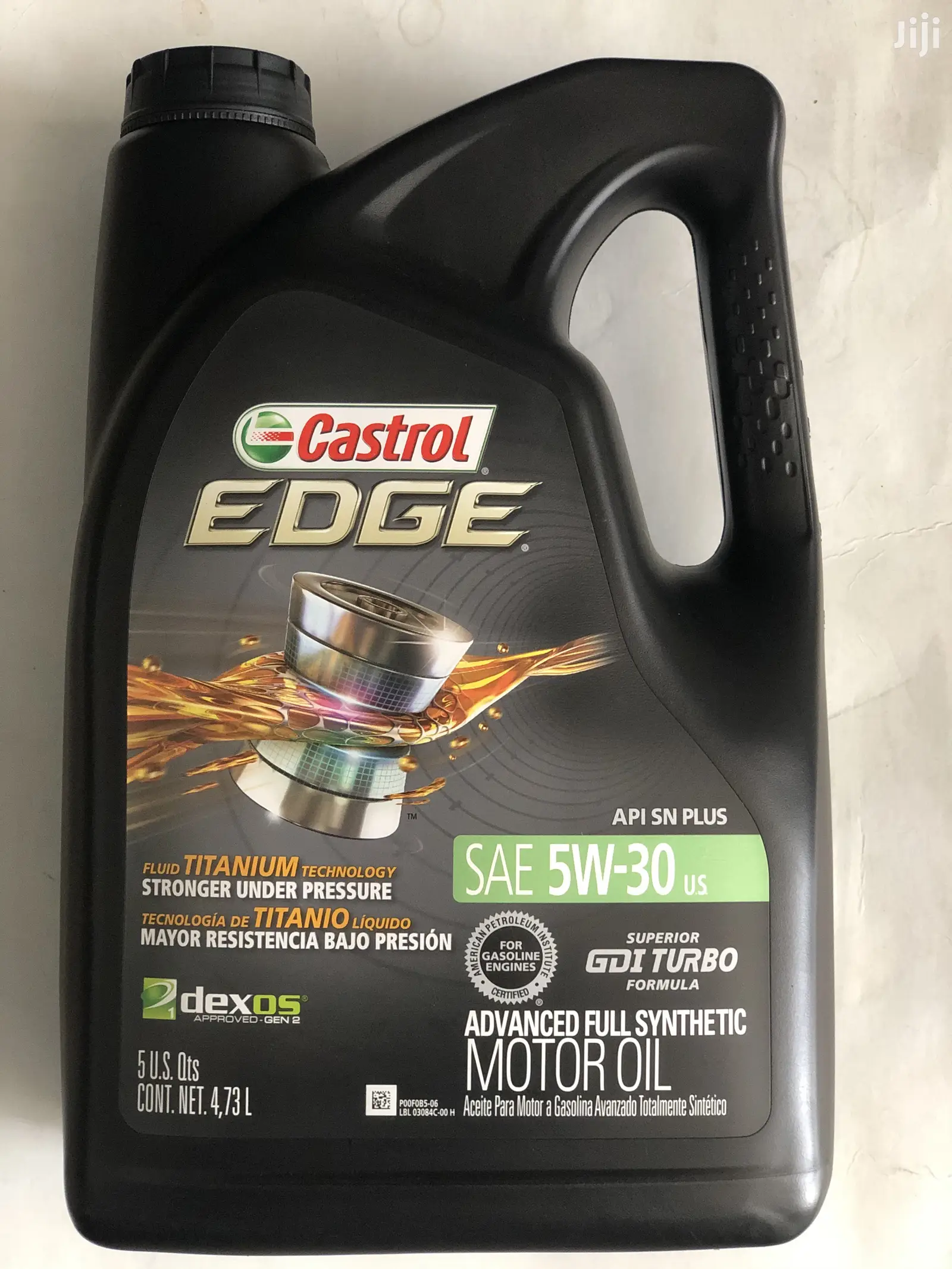 Castrol EDGE Advanced Full Synthetic Oil (5w-30)