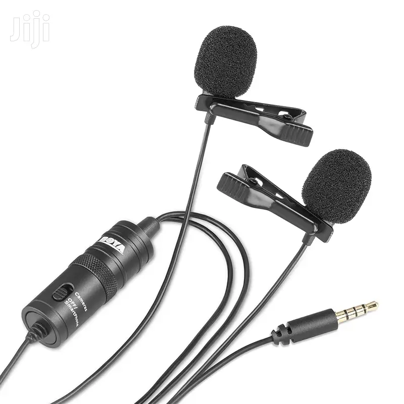 BOYA BY-M1DM Dual Omni-directional Lavalier Mic