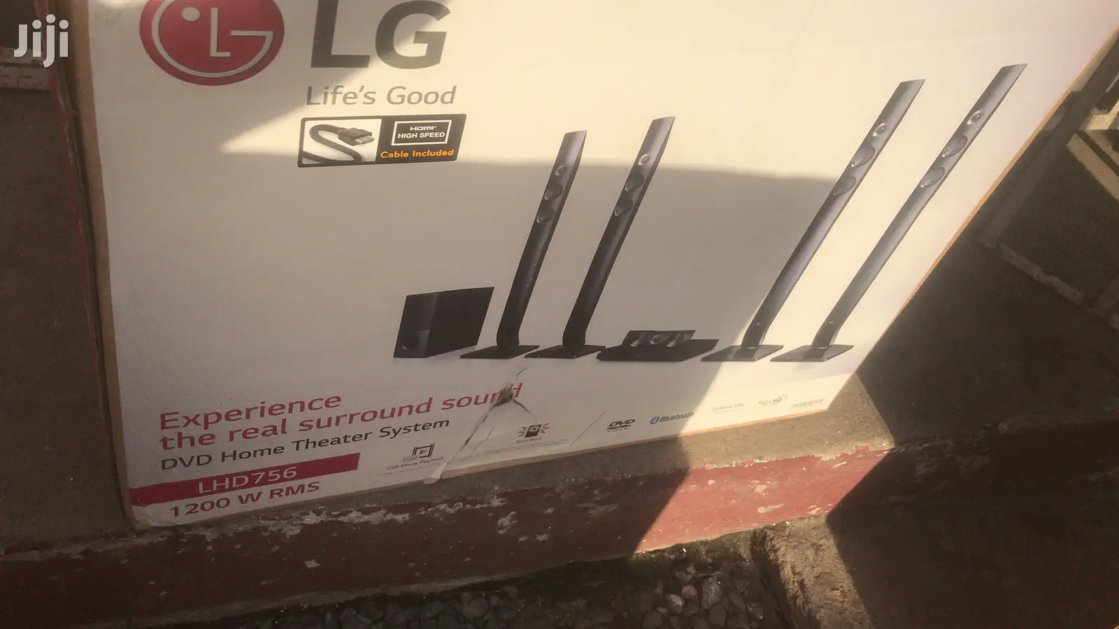 4tall Bluetooth LG-5.1 DVD Home Theater, 1200W