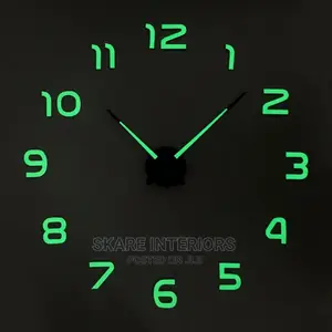 3d Reflective Clocks