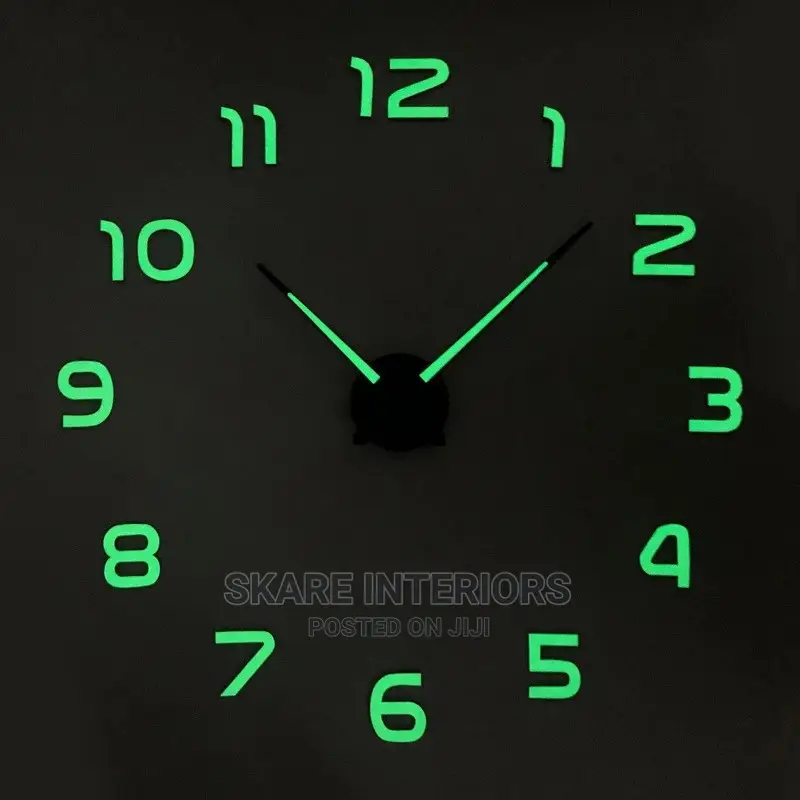 3d Reflective Clocks