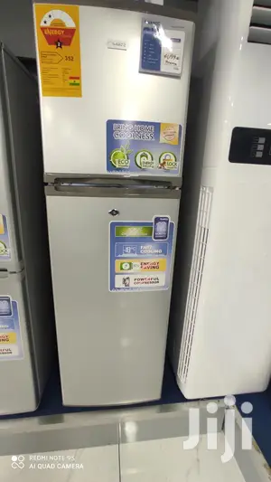 Nasco 180L Double Door Top Mount Refrigerator