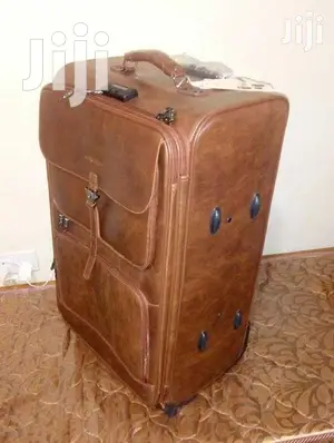 Leather Suitcase Bag Xl Size / One Big Size