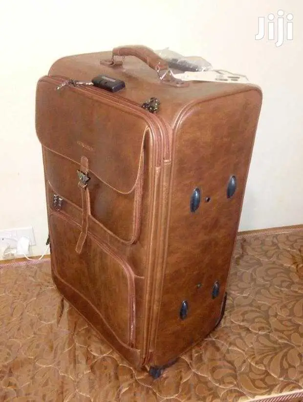 Leather Suitcase Bag Xl Size / One Big Size