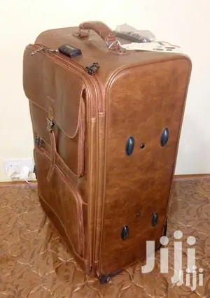 Leather Suitcase Bag Xl Size / One Big Size