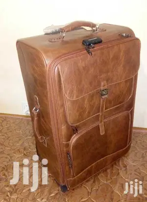 Leather Suitcase Bag Xl Size / One Big Size