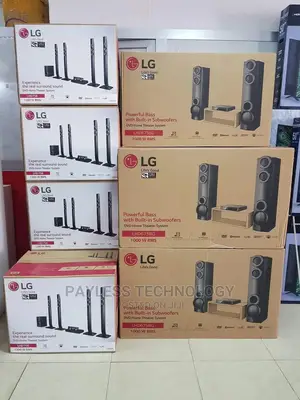 LG 1000W Powerful Bass With in Built Sub-Woofer Home Theater