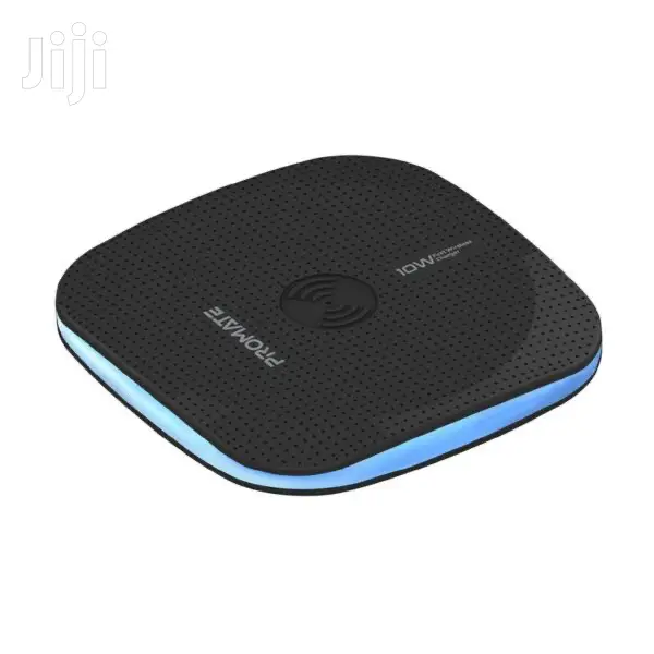 Promate Aurapad-4 10W Wireless Charging Pad Black