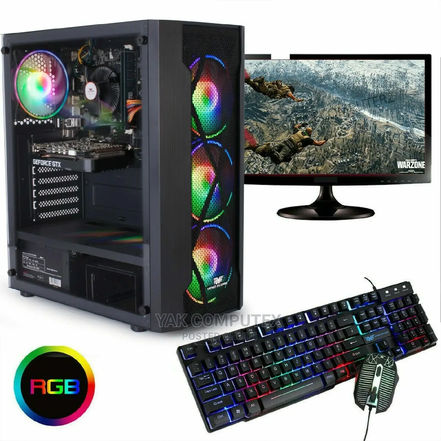 New Desktop Computer Asus 8GB Intel Core I5 SSHD (Hybrid) 1T