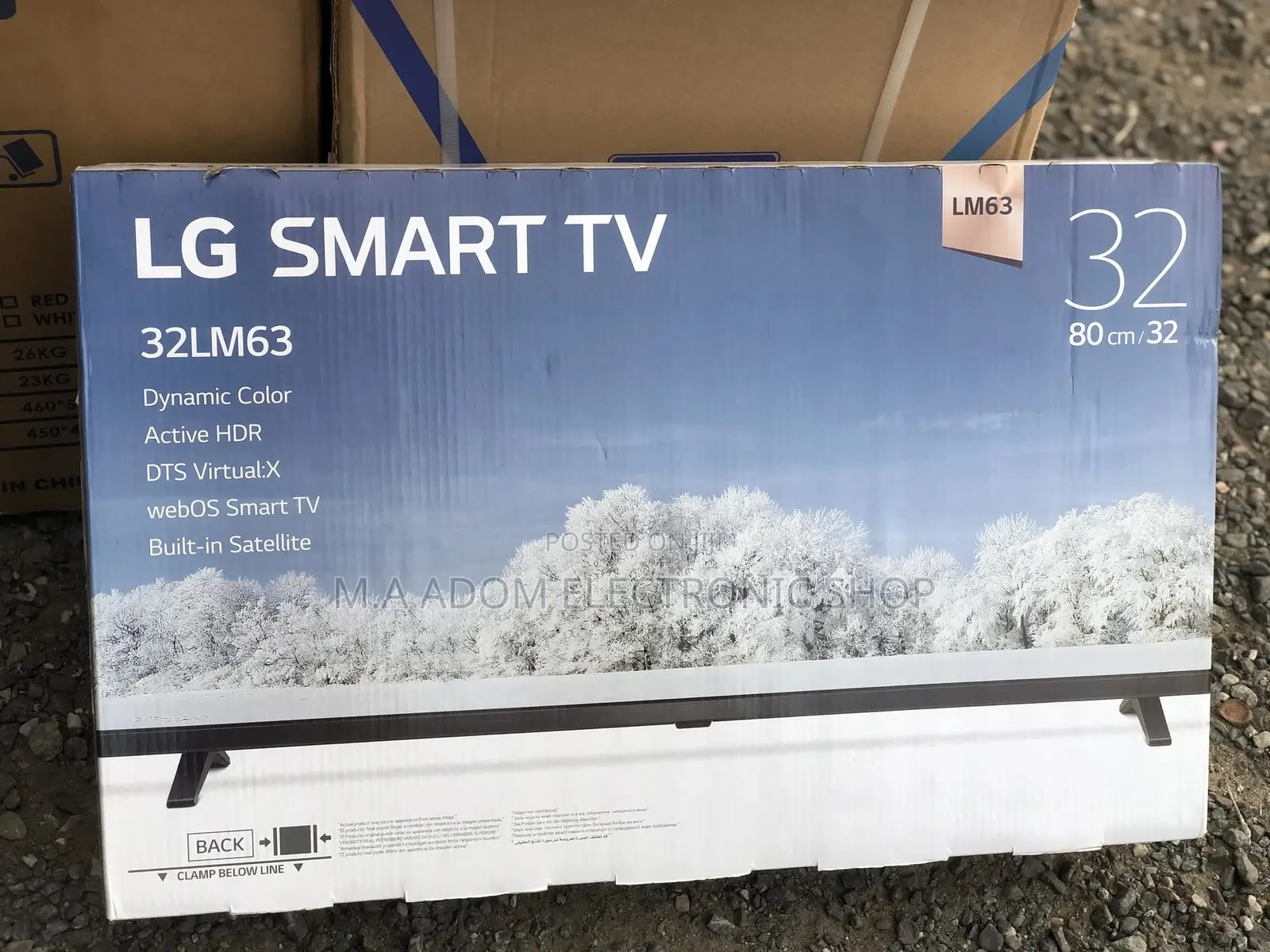 Lg 32” Smart Webos Led Tv