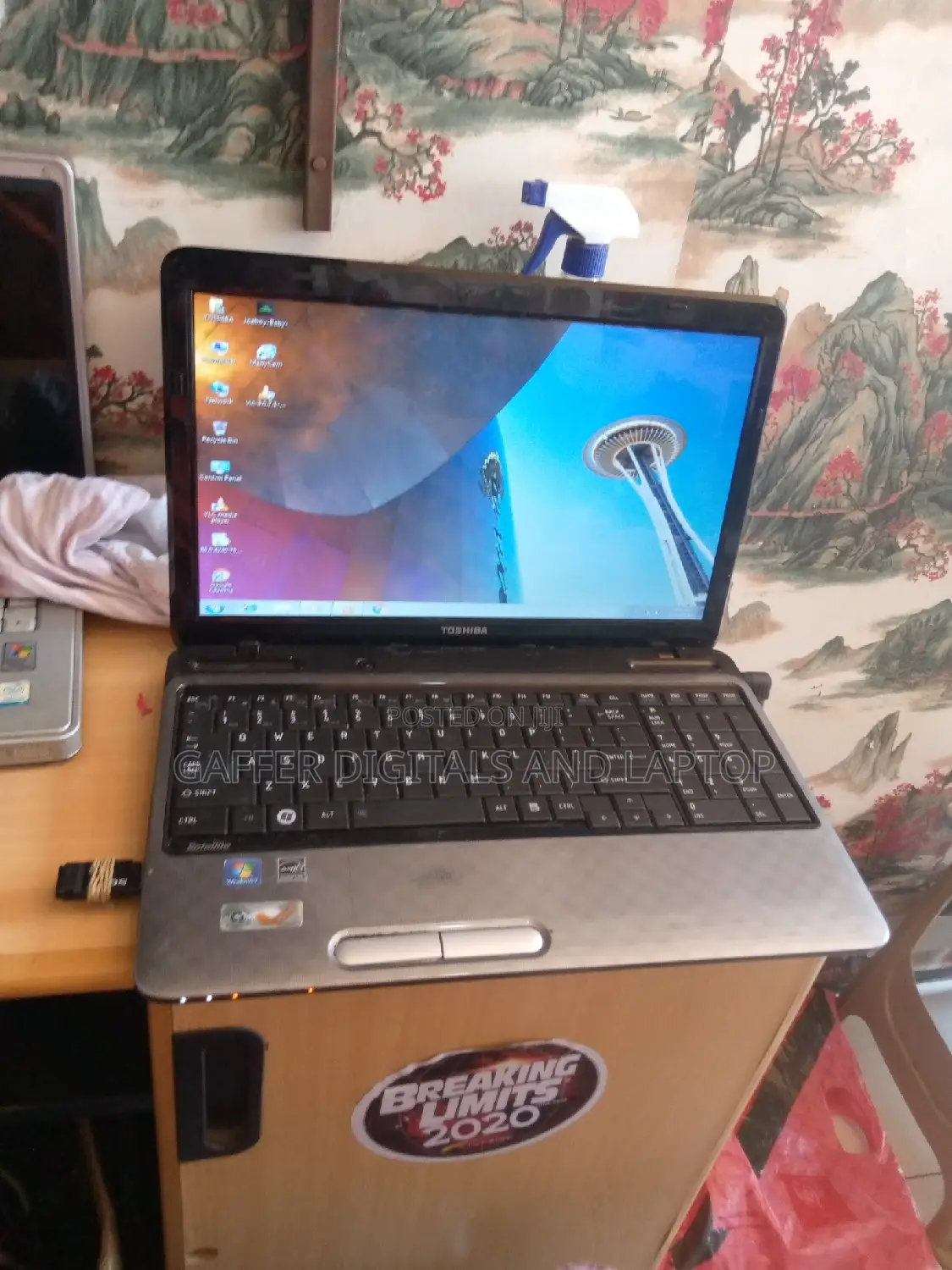 Laptop Toshiba A50 4GB Intel Core 2 Duo HDD 250GB