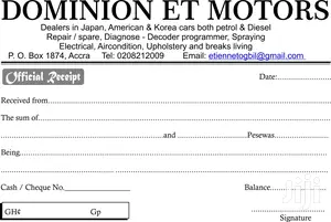 Carbonized Receipts Books Invoice (Customized)