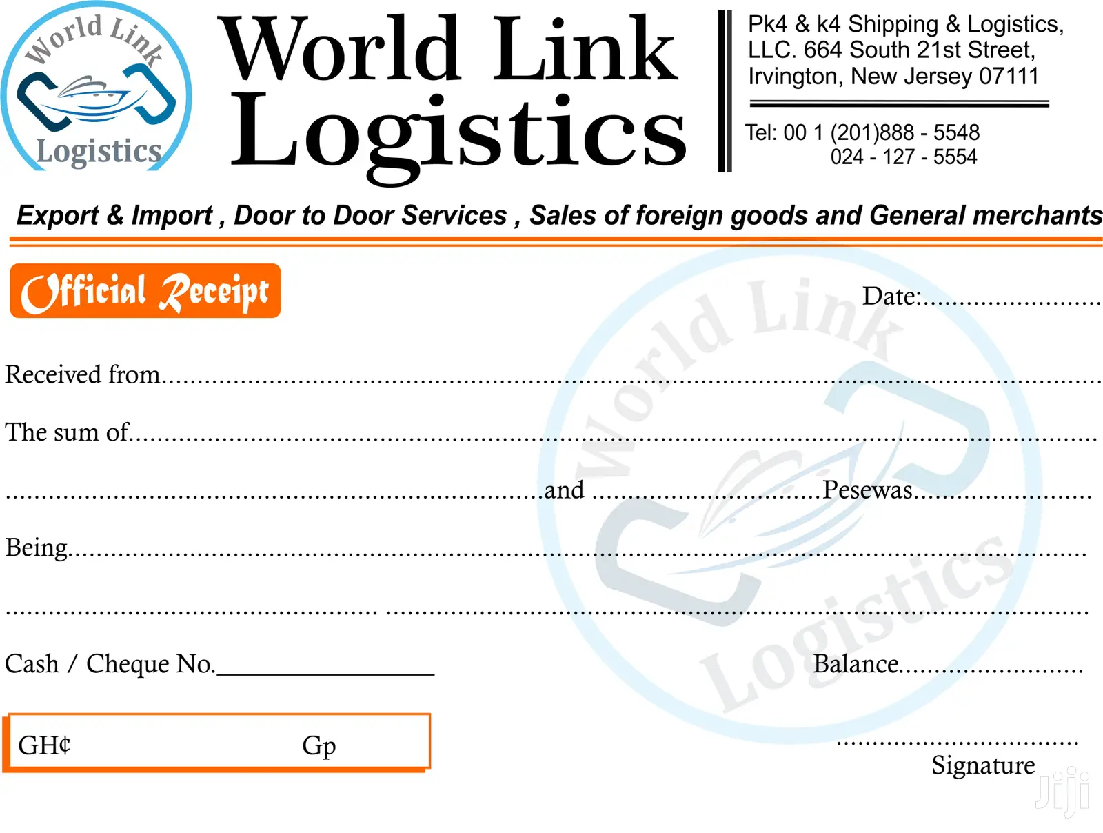 Carbonized Receipts Books Invoice (Customized)