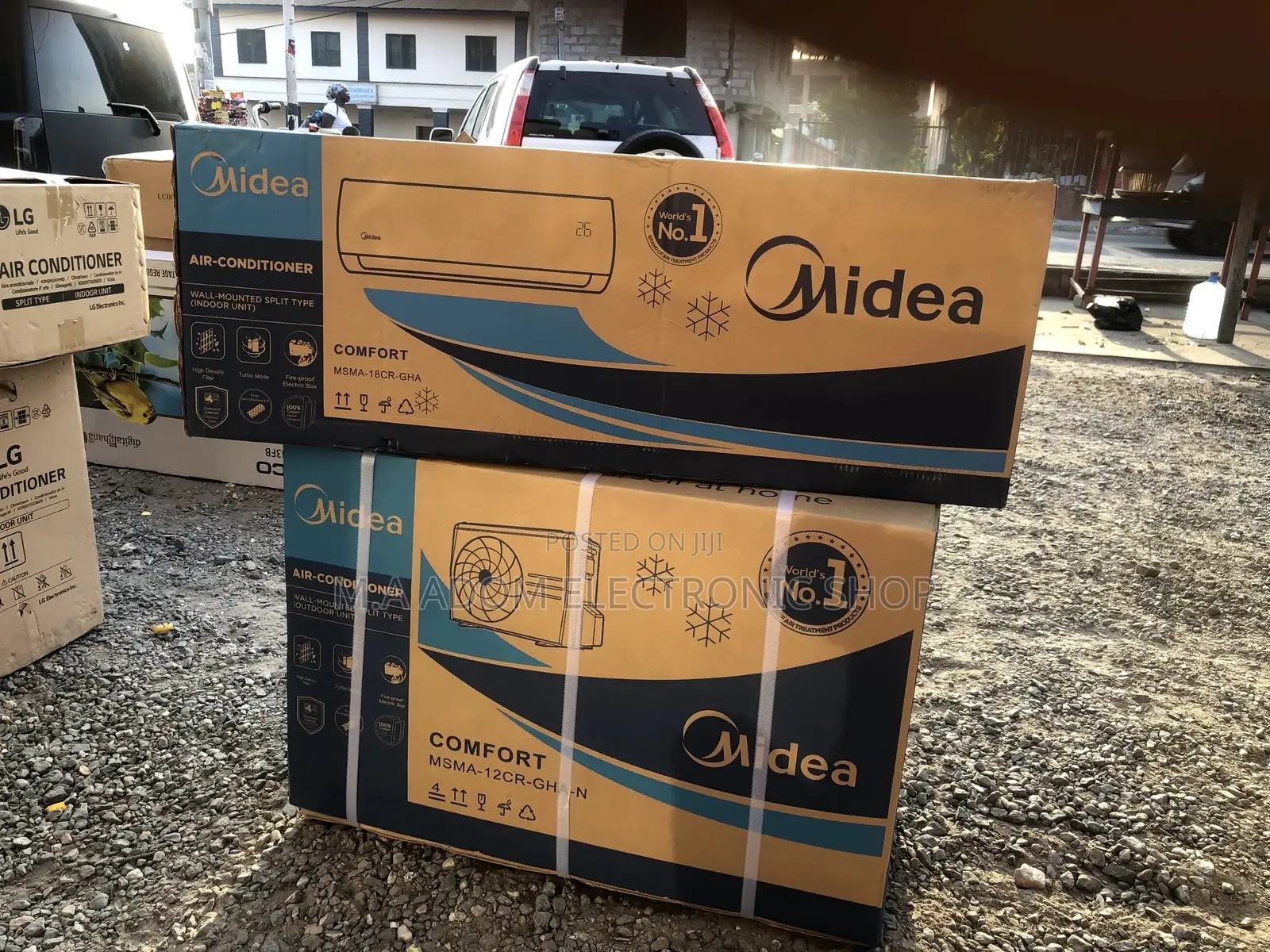 Brand New 1.5 Hp Midea Hp Split Ac R410 Gas