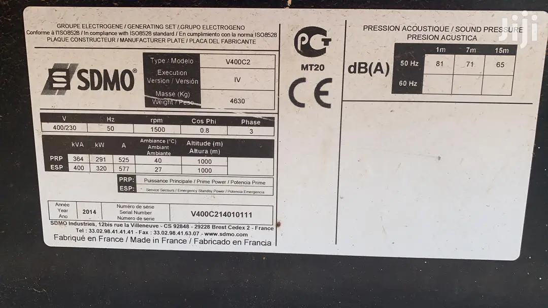 Best SDMO 400kva #Powerful Diesel@Generator Plant