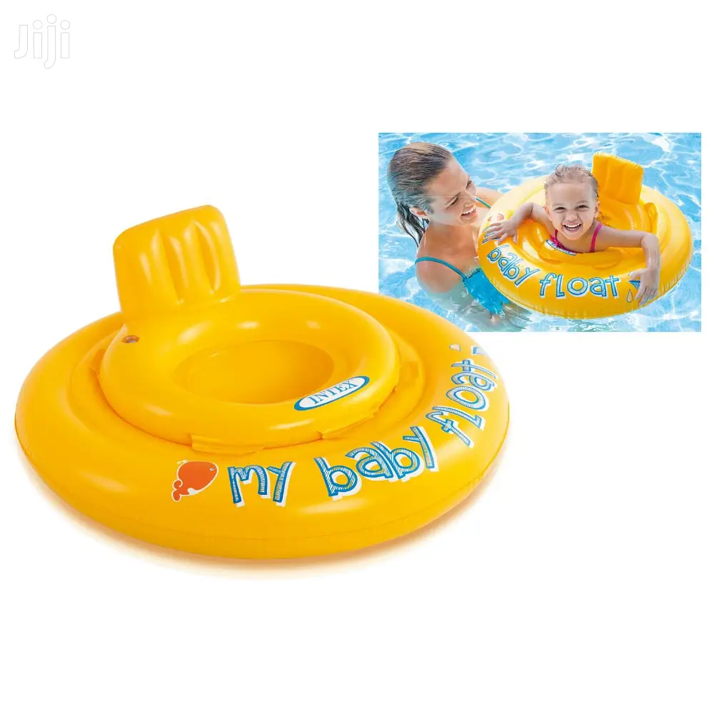 Babies Swimming Pool Floater Yellow Seat
