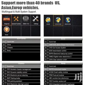 Autek IFIX969 OBD2 Car Diagnostic Scanner