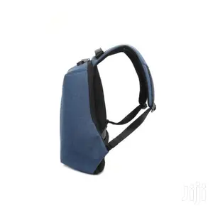 Defender-13 Anti-Theft Backpack With USB Charging Port(Blue)