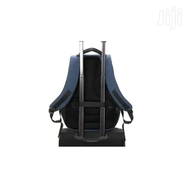 Defender-13 Anti-Theft Backpack With USB Charging Port(Blue)