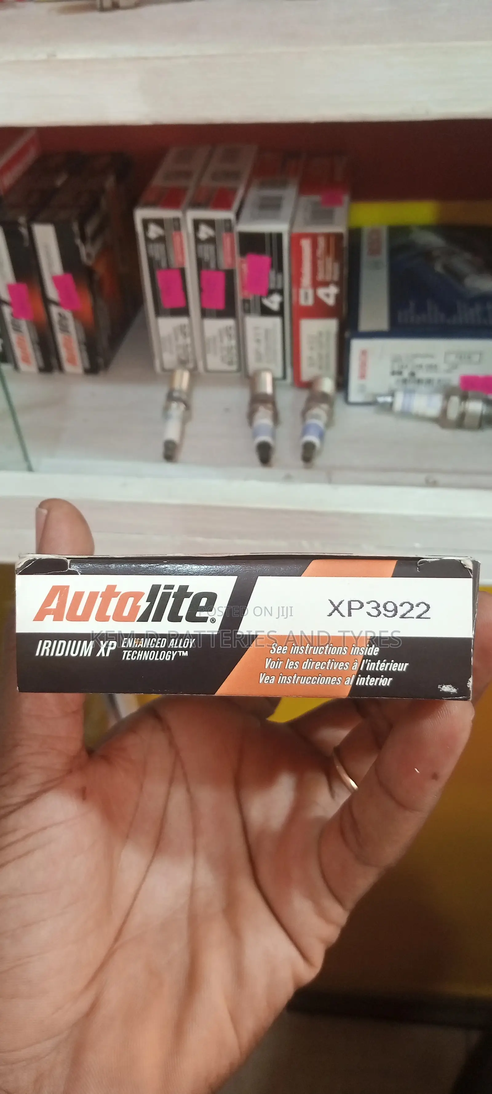 Original Autolite XP3922 Iridium Spark Plugs + Delivery