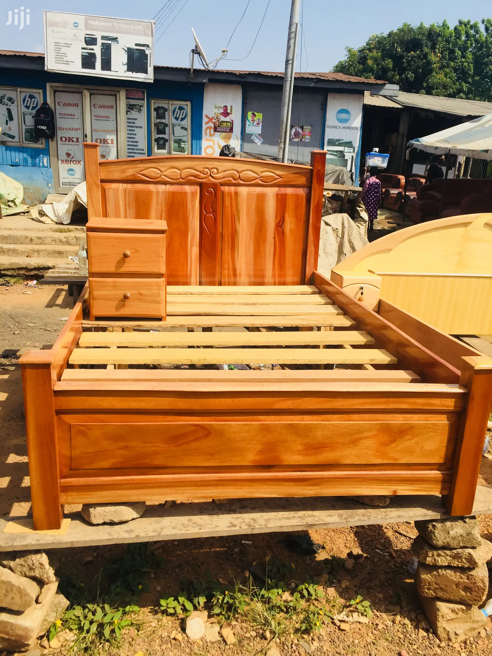 Wooden Double Bed
