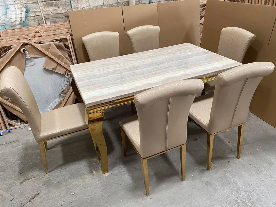 Six Seater Dining Chairs Set