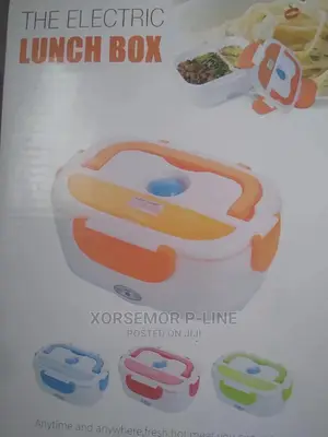 Electric Lunch Box ( Metallic / Silver Steel Inner Lining)