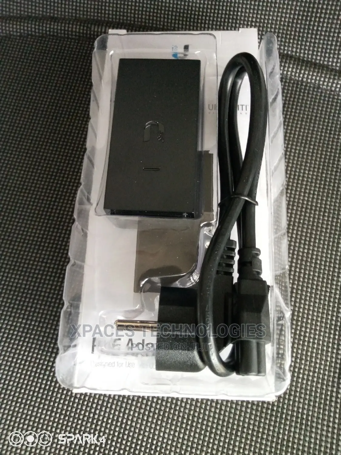 Ubiquiti 24V Poe Adapter Gigabit Ethernet (0.5A)