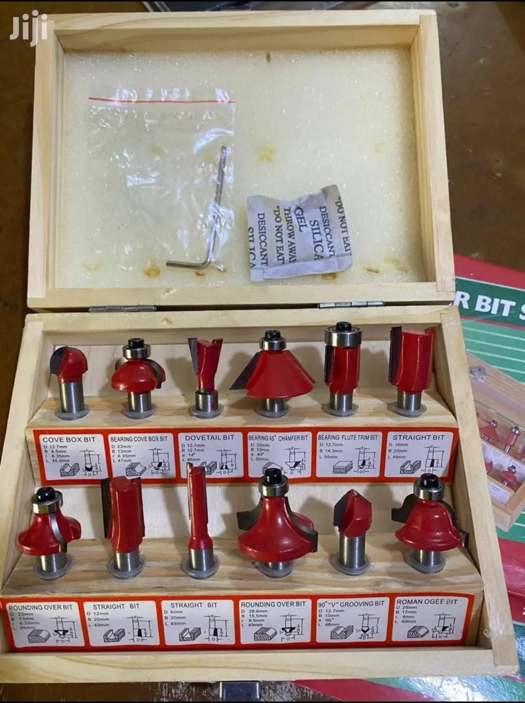 Brand New Router Bits 8mm (12pcs)