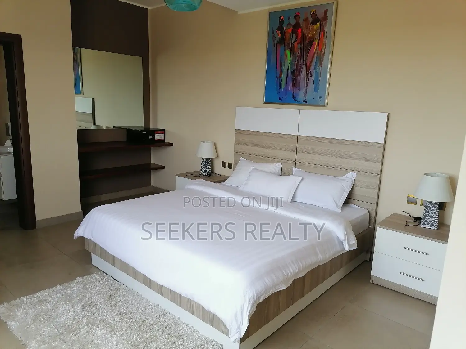 Furnished 2bdrm Penthouse in Seekers Realty, Osu for rent